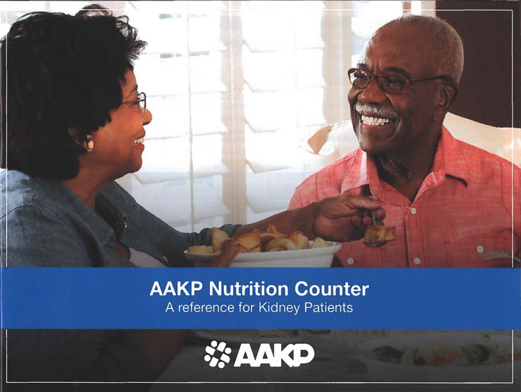 AAKP Nutrition Counter Cover (English)